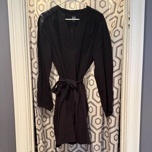 GAP Black Long Sleeve Dress